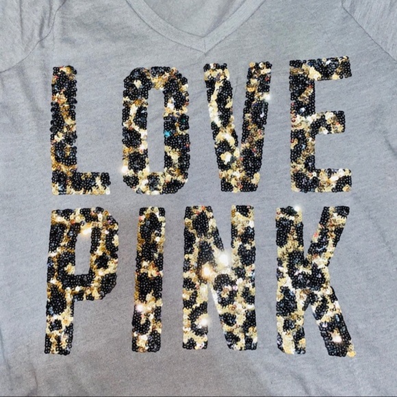 Sequins v neck top - Picture 3 of 5